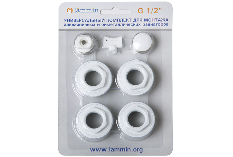 Фото товара Присоединительный набор Lammin для радиатора 1.