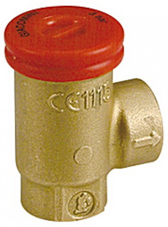 Фото товара Предохранительный клапан 1/2 1,5 bar Giacomini (кат.№ R140RY101).
