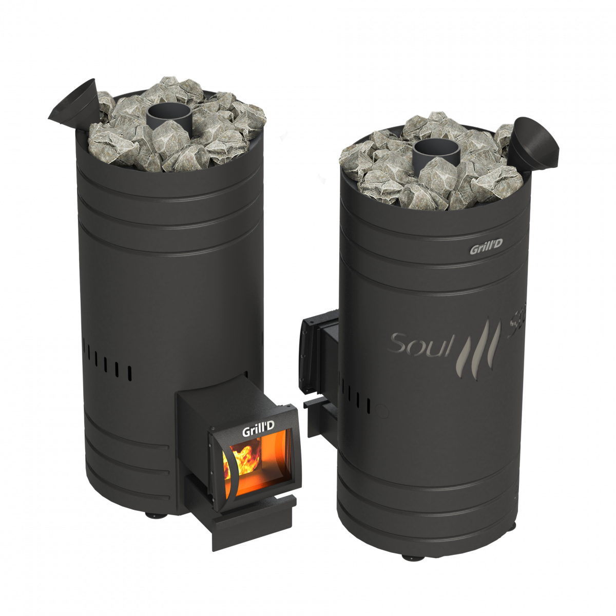 Банная печь Grill'D Bochka 160 Long